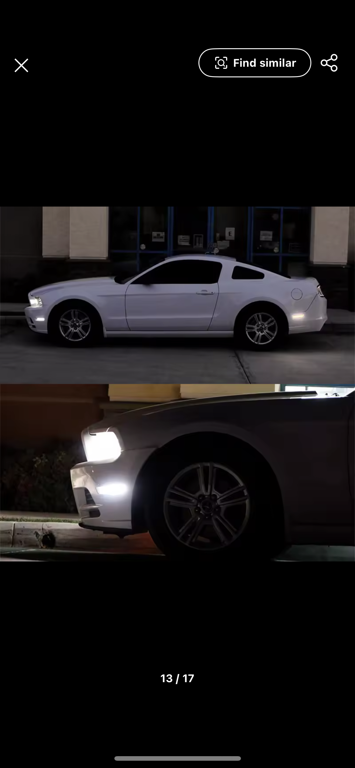 2010-2014 Mustang S197 LED side markers