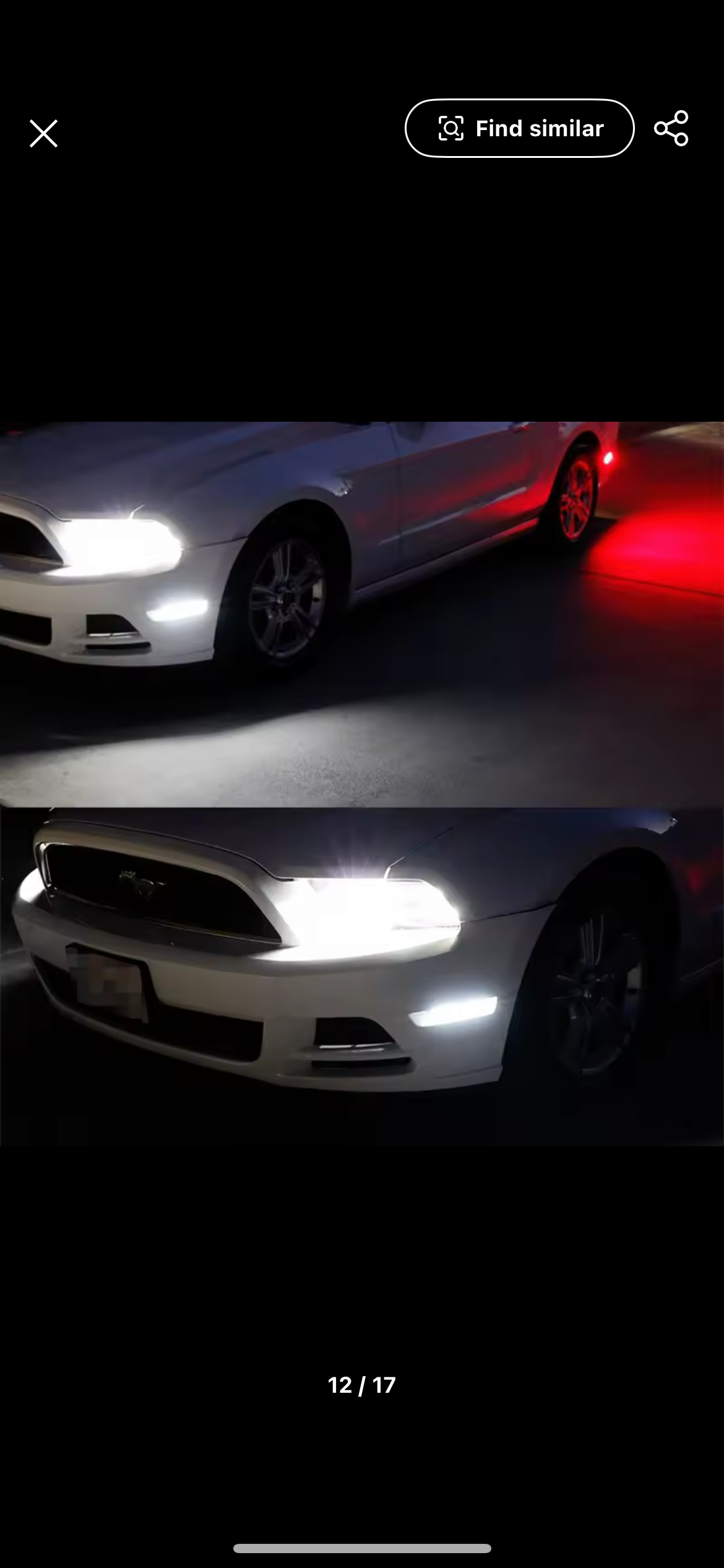 2010-2014 Mustang S197 LED side markers