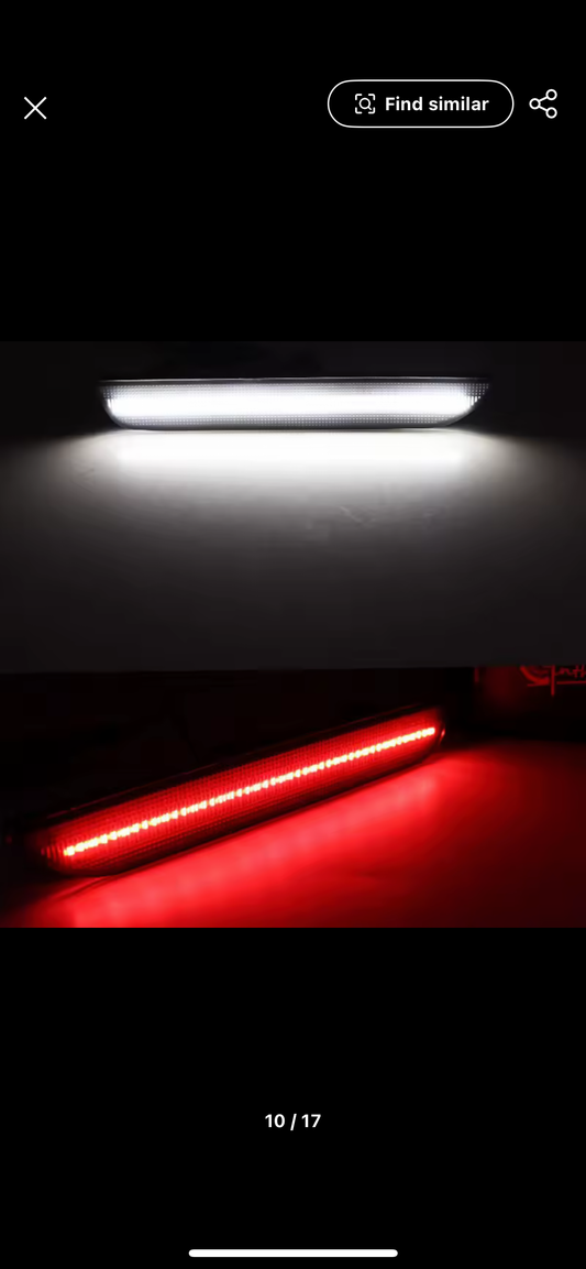2010-2014 Mustang S197 LED side markers